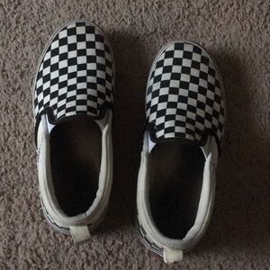 Checkered board vans!